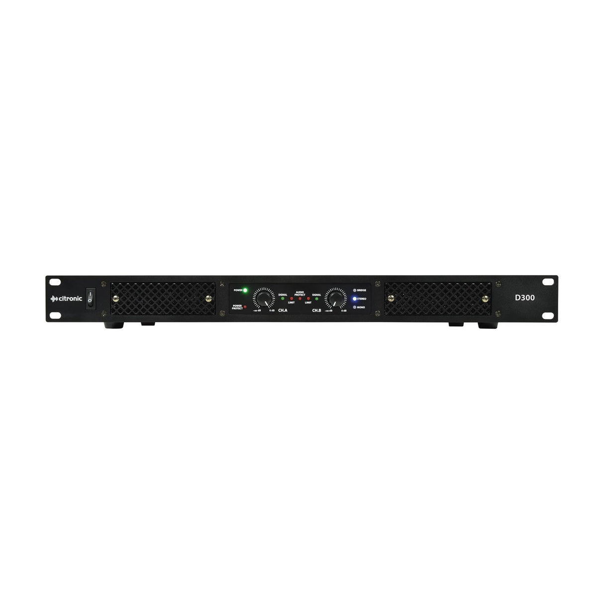 Citronic D300 Class-D Stereo Power Amplifier 2 x 150W