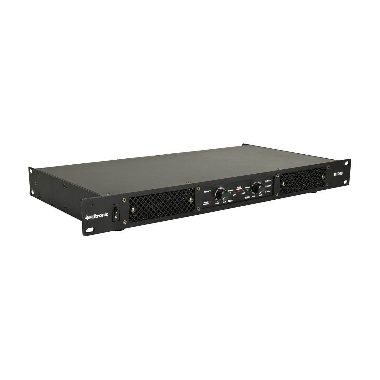 Citronic D1000 Class-D Power Amplifier 2 x 500Wrms