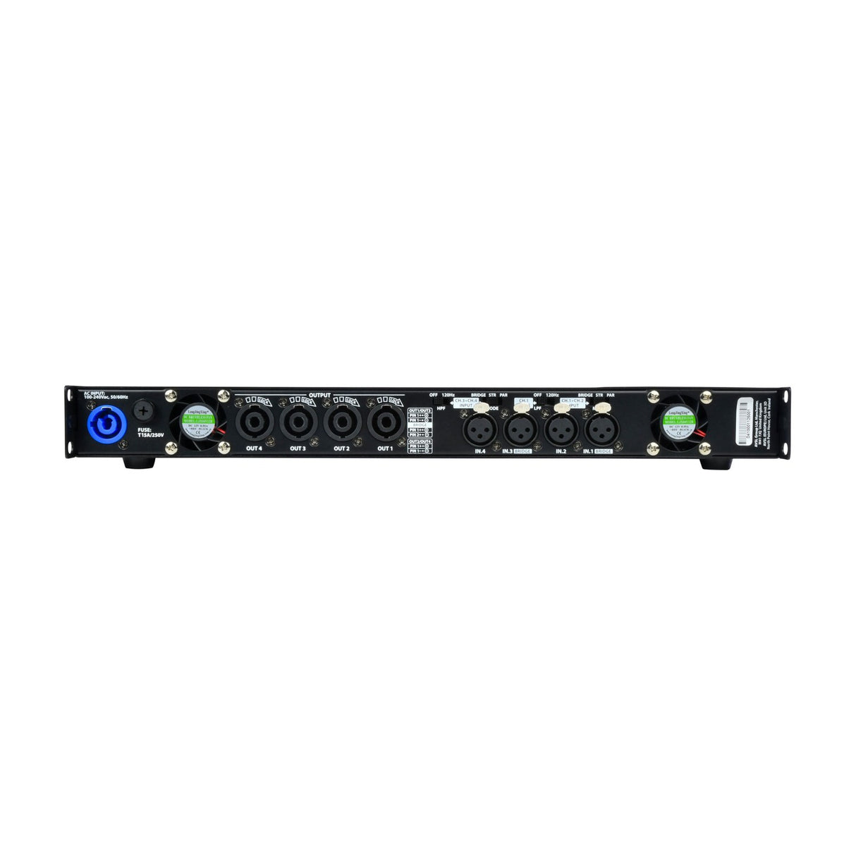 Citronic D41000 Quad Class-D Power Amplifier