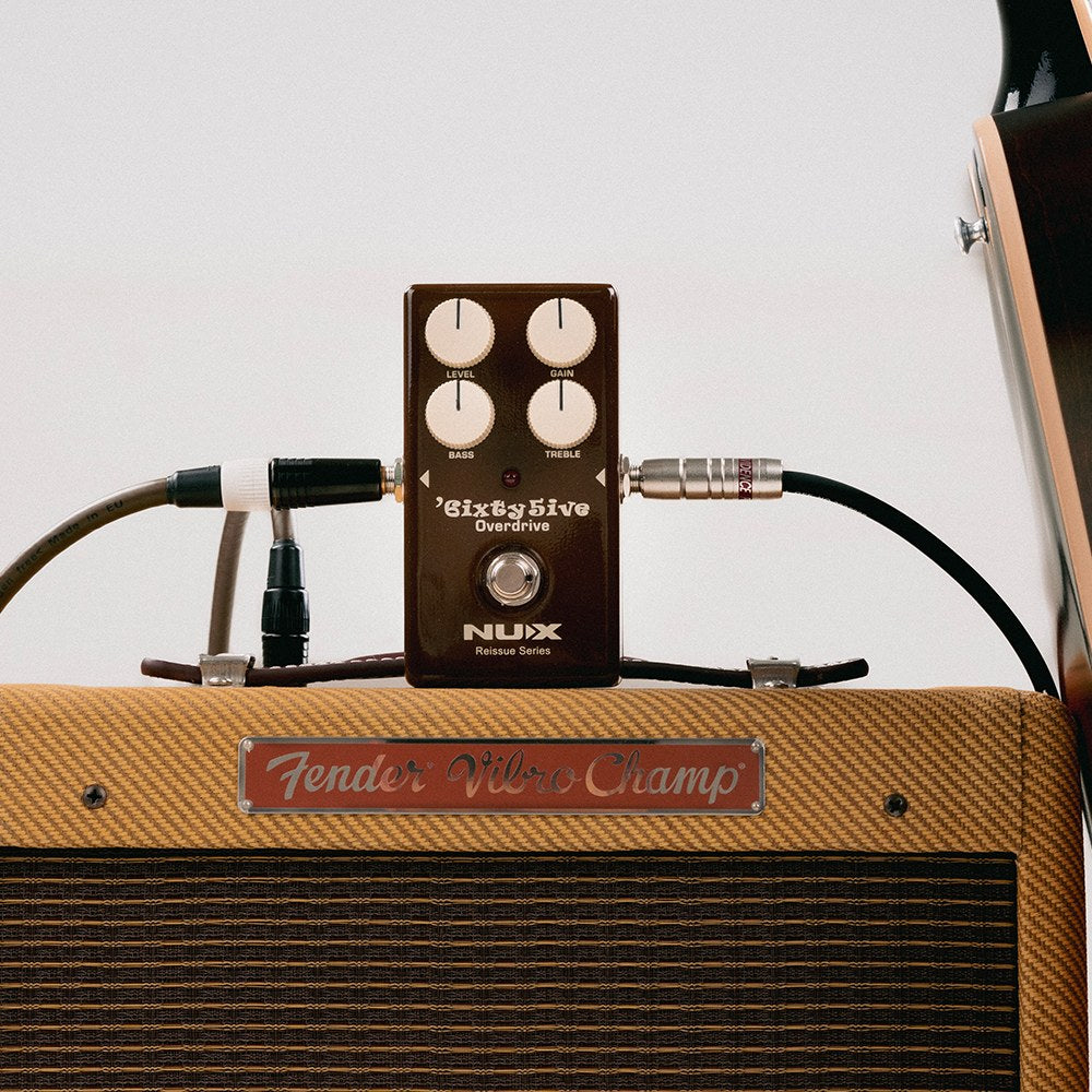 NU-X 6ixty 5ive Analogue Overdrive Pedal