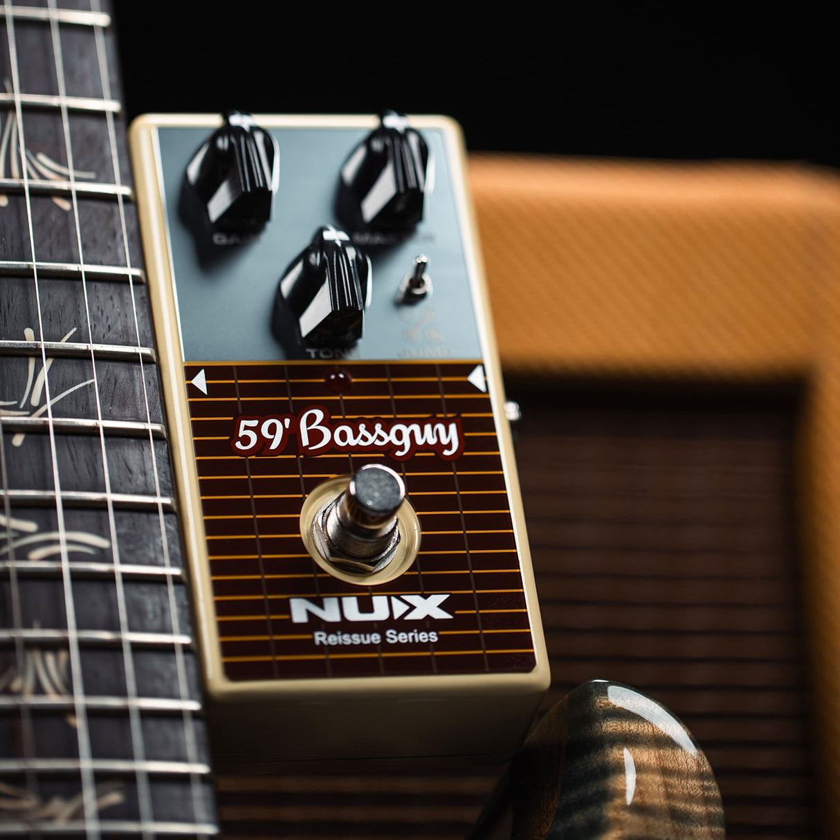 NU-X NRO-7 59 Bassguy Tweed Overdrive Pedal