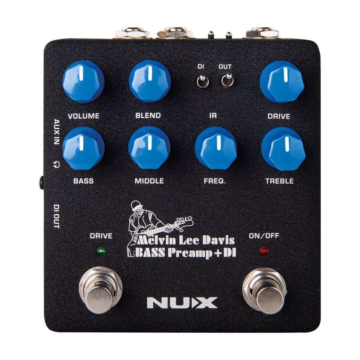 NU-X NBP-5 MLD Bass Preamp & DI Pedal