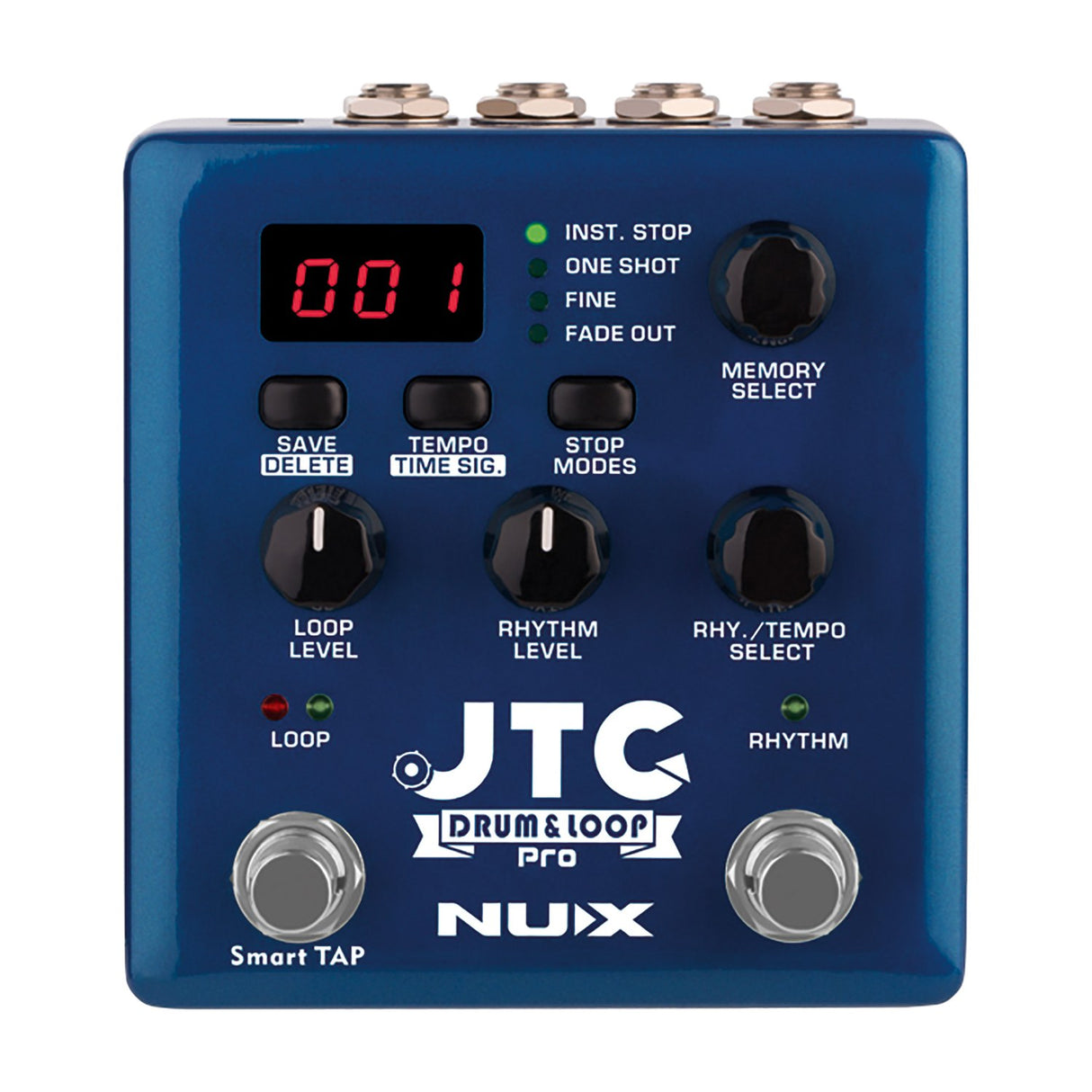 NU-X JTC-PRO Drum & Loop Dual Switch Pedal