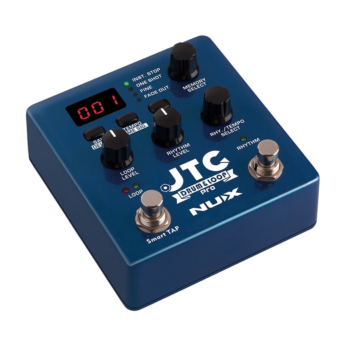 NU-X JTC-PRO Drum & Loop Dual Switch Pedal