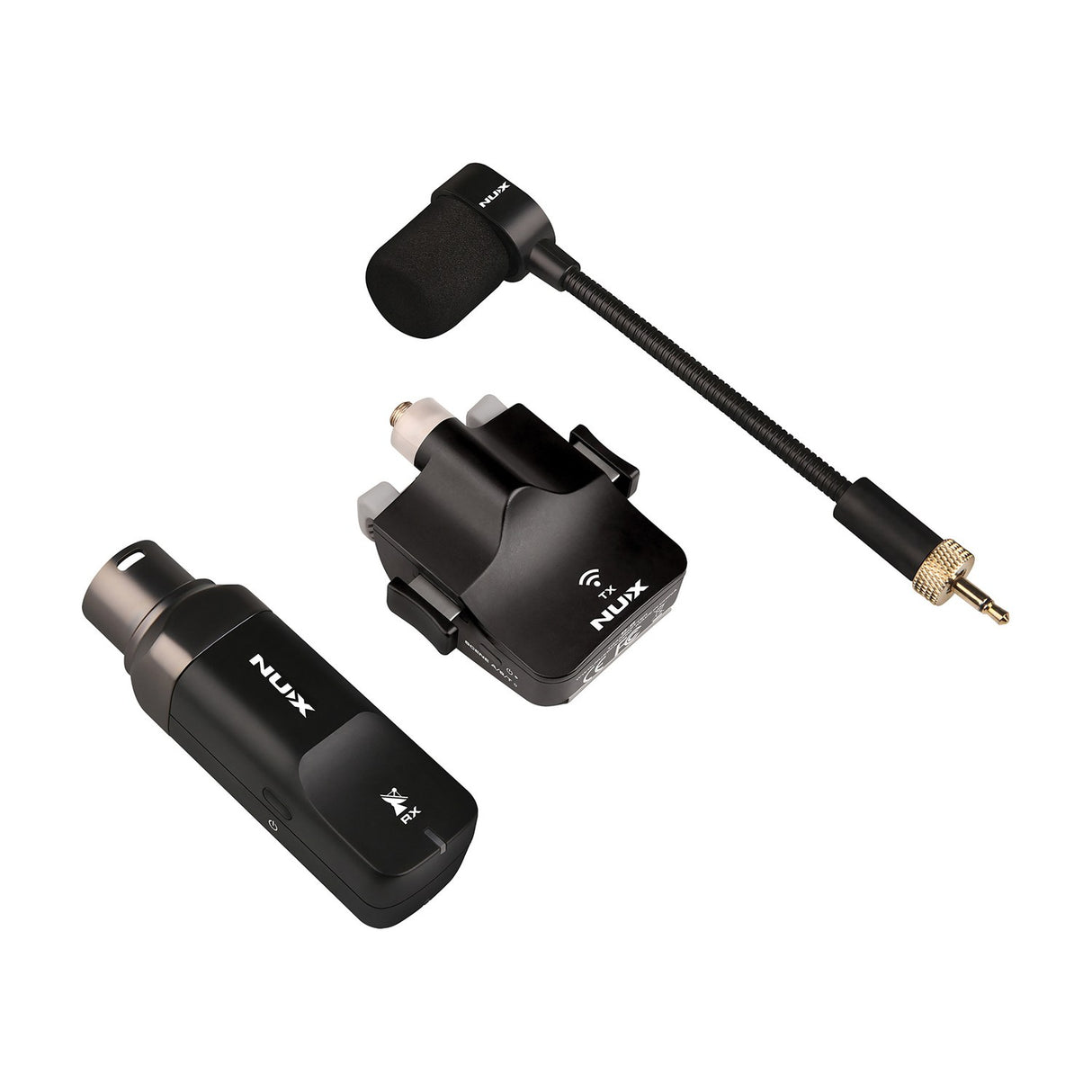 NU-X B-6 Wireless Saxophone Microphone System 2.4GHz