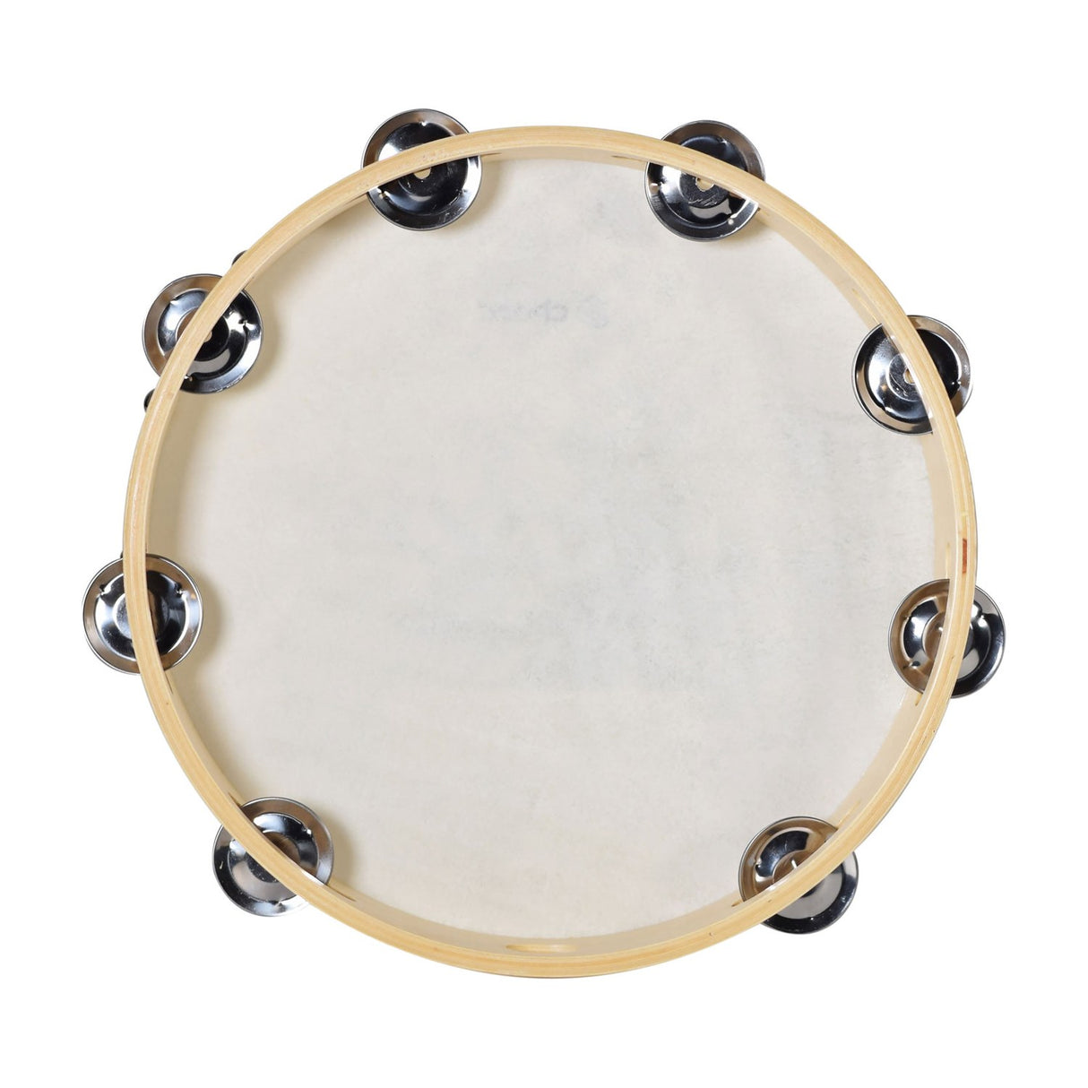 Chord TAMB10H Headed Tambourine 25cm Wooden Ring