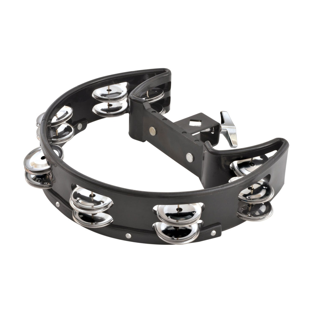 Chord DT1-BK Single D Mountable Tambourine