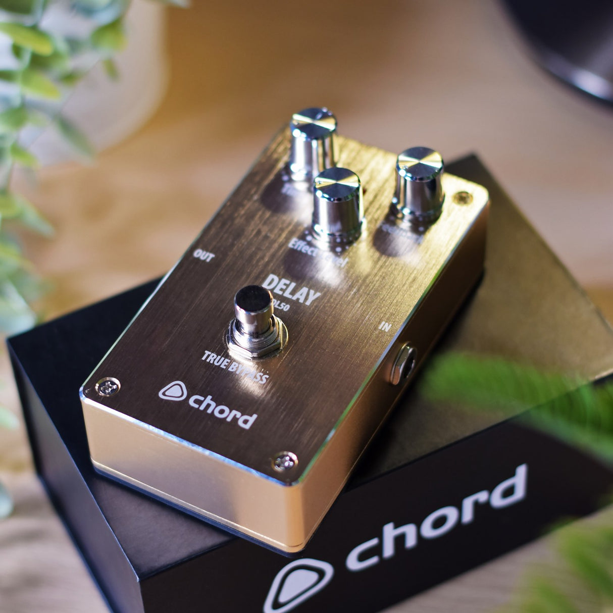 Chord DL-50 Delay Effect Pedal for Guitar & Bass
