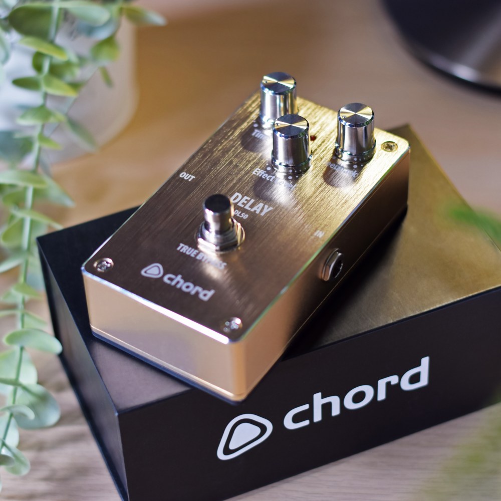 Chord DL-50 Delay Effect Pedal for Guitar & Bass