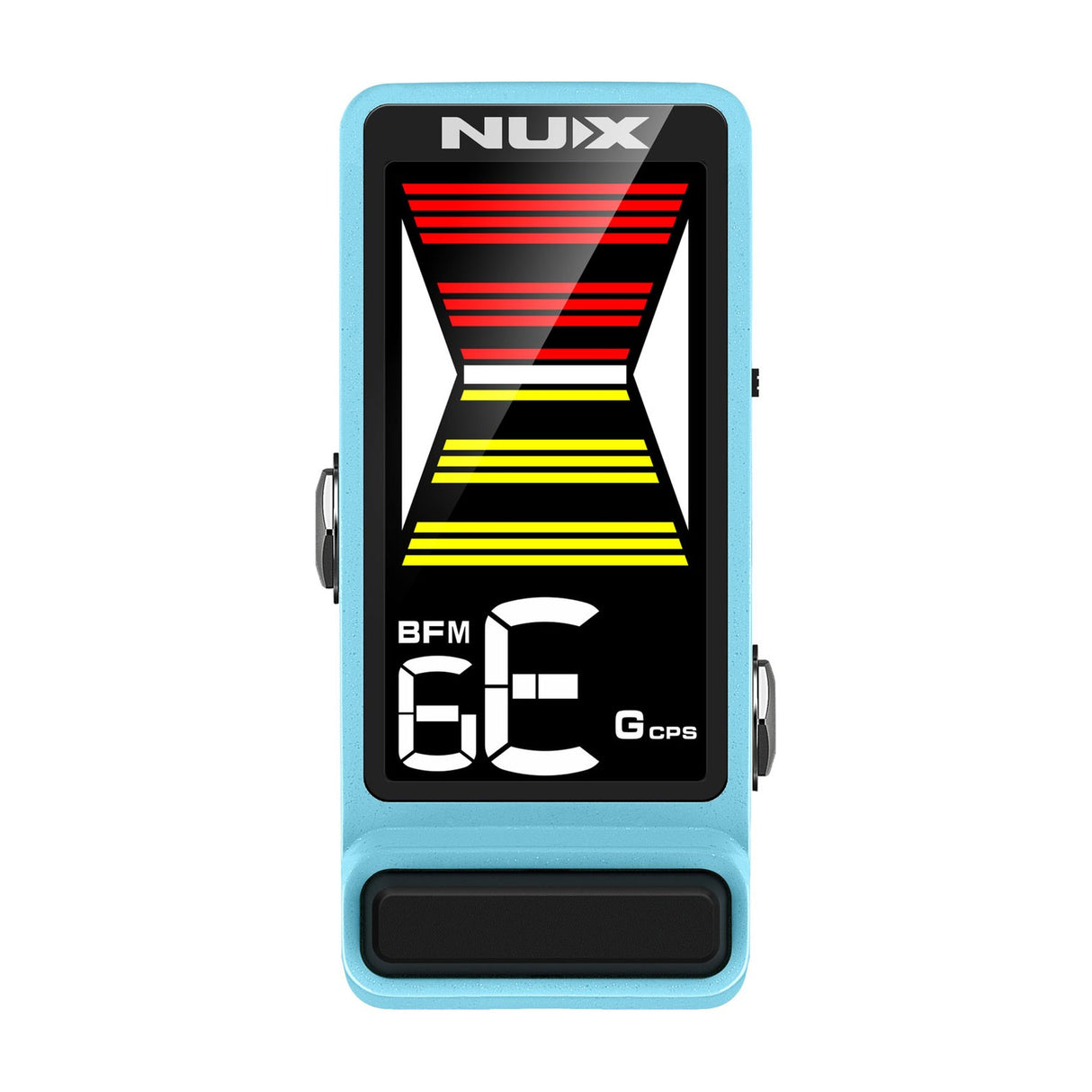 NU-X NTU-3 mkII Flow Tune Mini Pedal Tuner in Blue