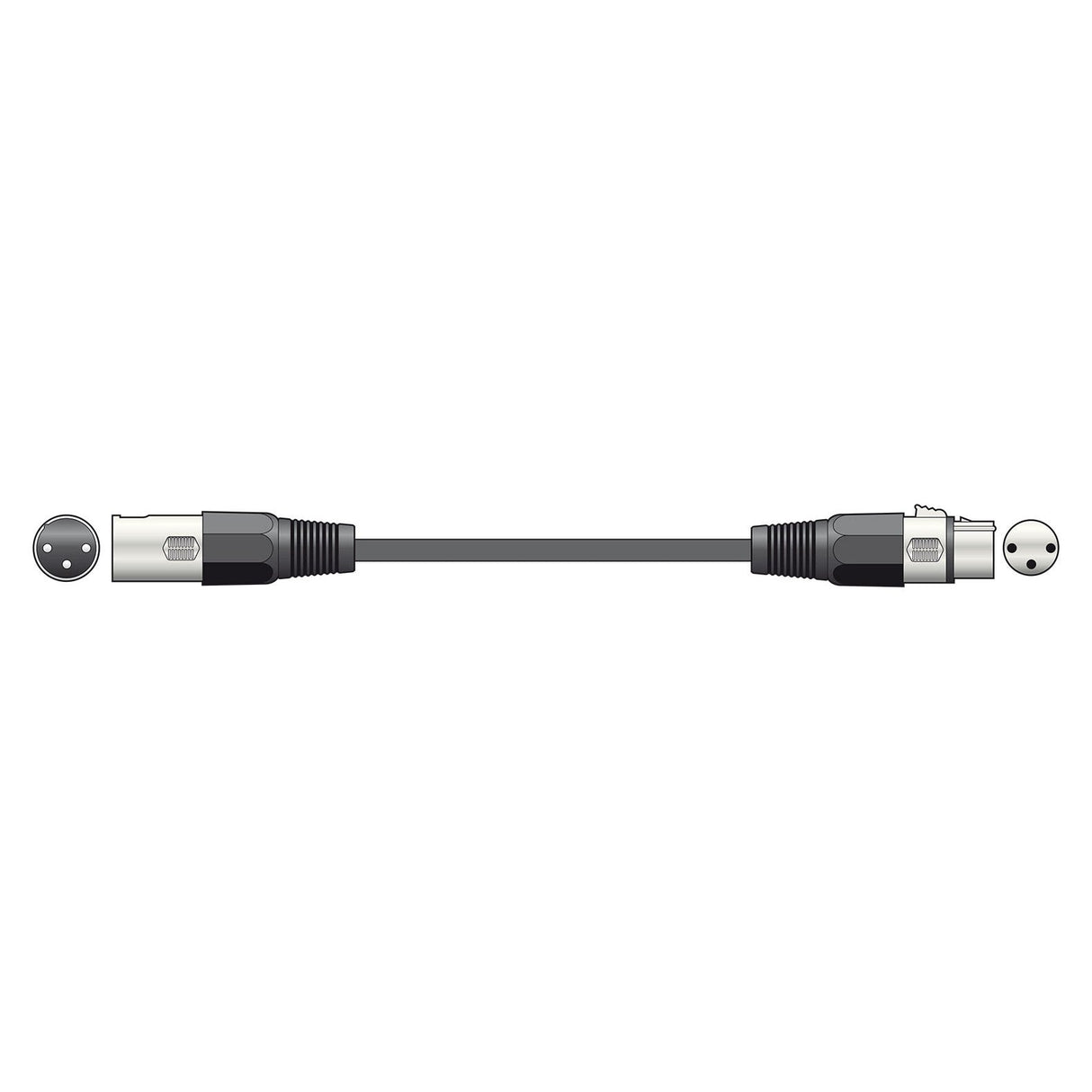 QTX DMX Lighting Cable - 20m