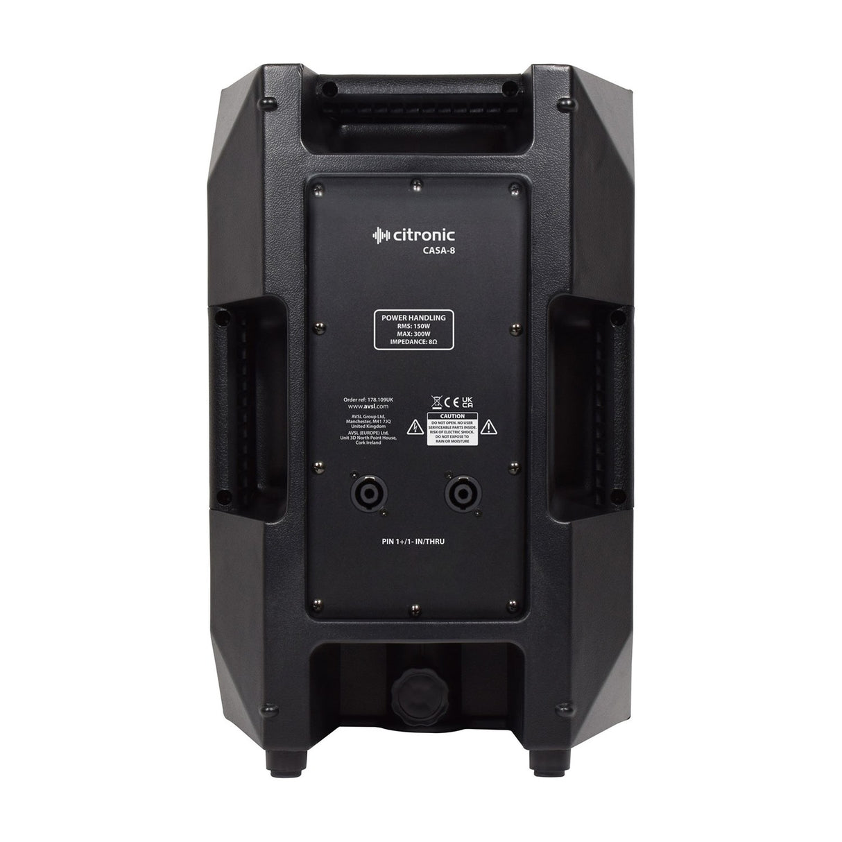 Citronic CASA-8 Passive 8" Full Range PA Cabinet