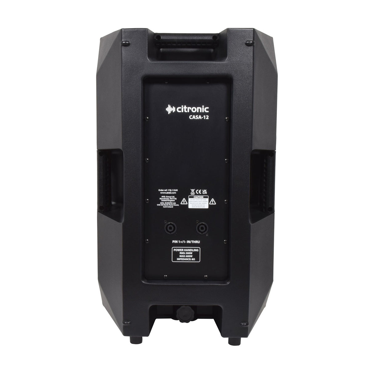 Citronic CASA-12 Passive 12" Full Range PA Cabinet