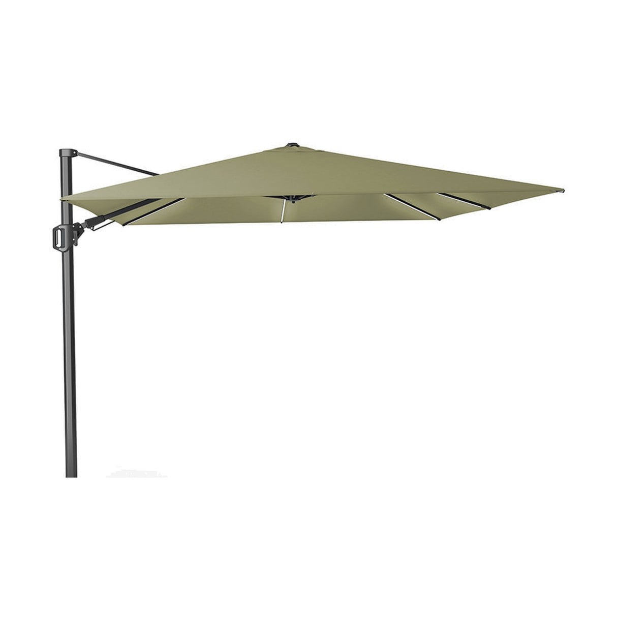Glow Challenger T2 Premium Lush Green Cantilever Parasol - 3m