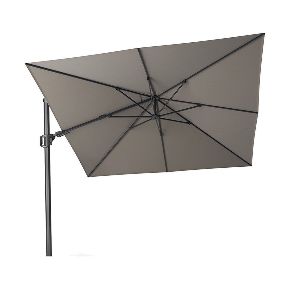 Challenger T2 Premium Manhattan Grey Cantilever Parasol - 3m