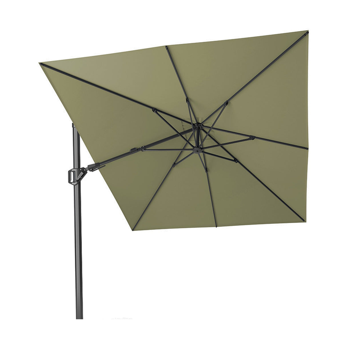 Challenger T2 3.5 X Rectangular Premium Lush Green Cantilever Parasol