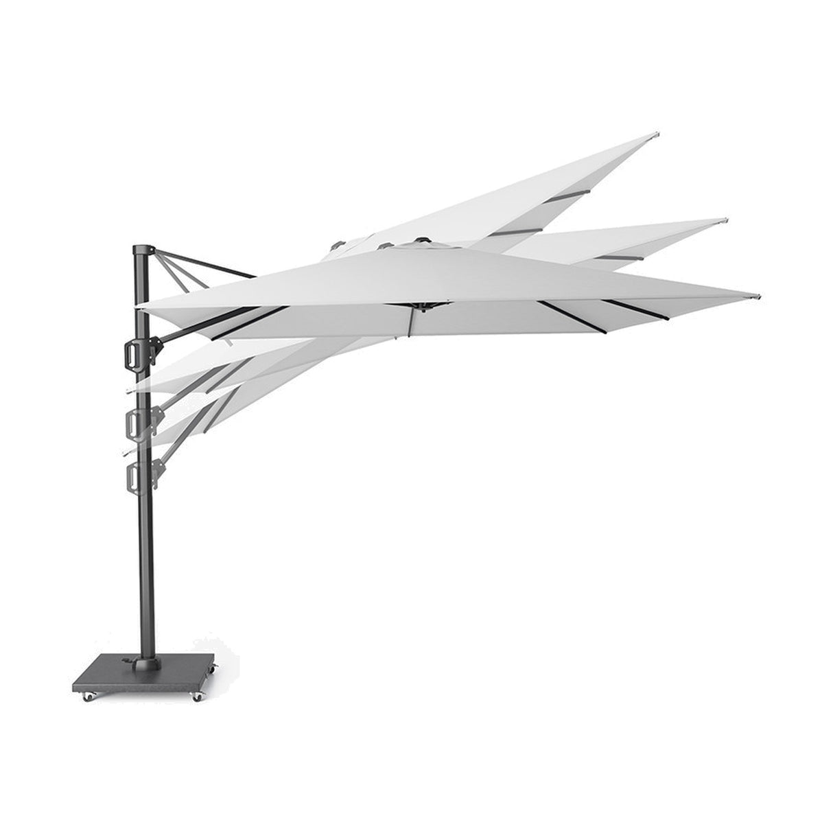 Voyager T2 Sandstone / Champagne Cantilever Parasol - 2.7m