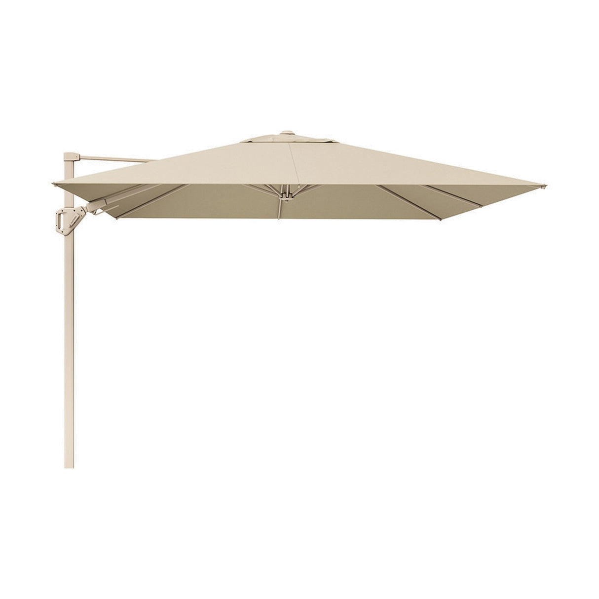 Challenger T2 3.5 X Rectangular Sandstone / Champagne Parasol