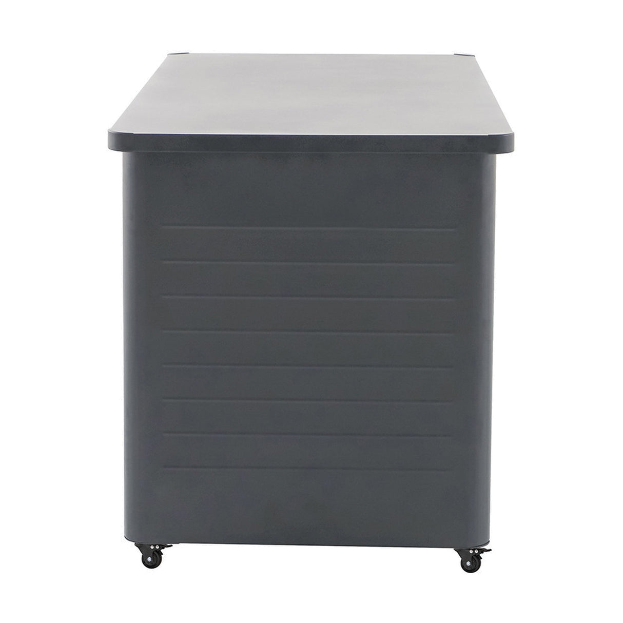 Rhode Island Large Galvanised Steel Cushion Box Anthracite - 91cm