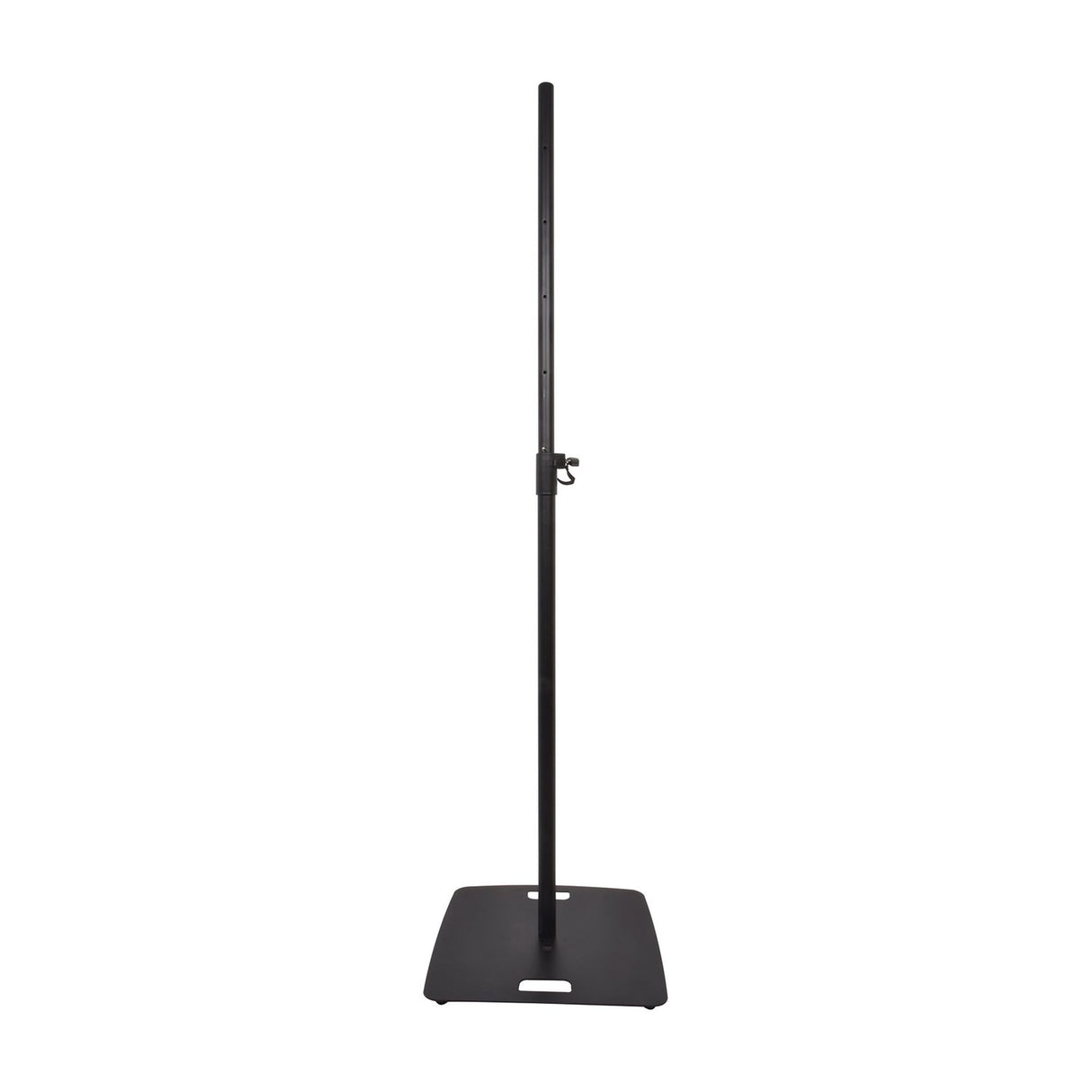 QTX Square Base Speaker Stand, 182cm, Black