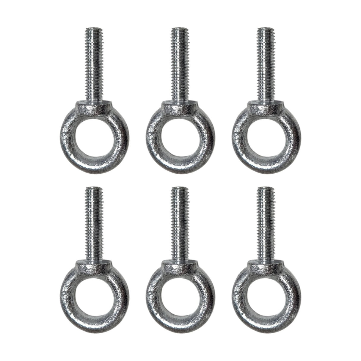 Citronic EYEBOLT-6xM8 M8 Collared Eyebolts, Pack of 6