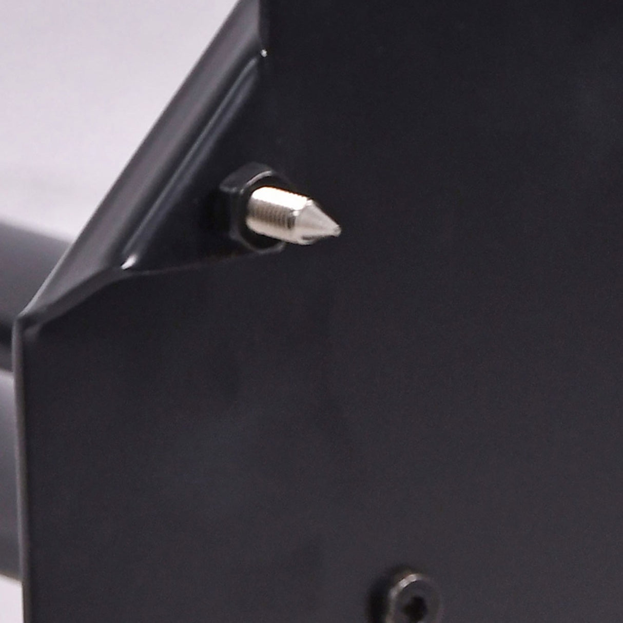 QTX Studio Monitor Stands 50cm - Pair, Steel with Floor Spikes