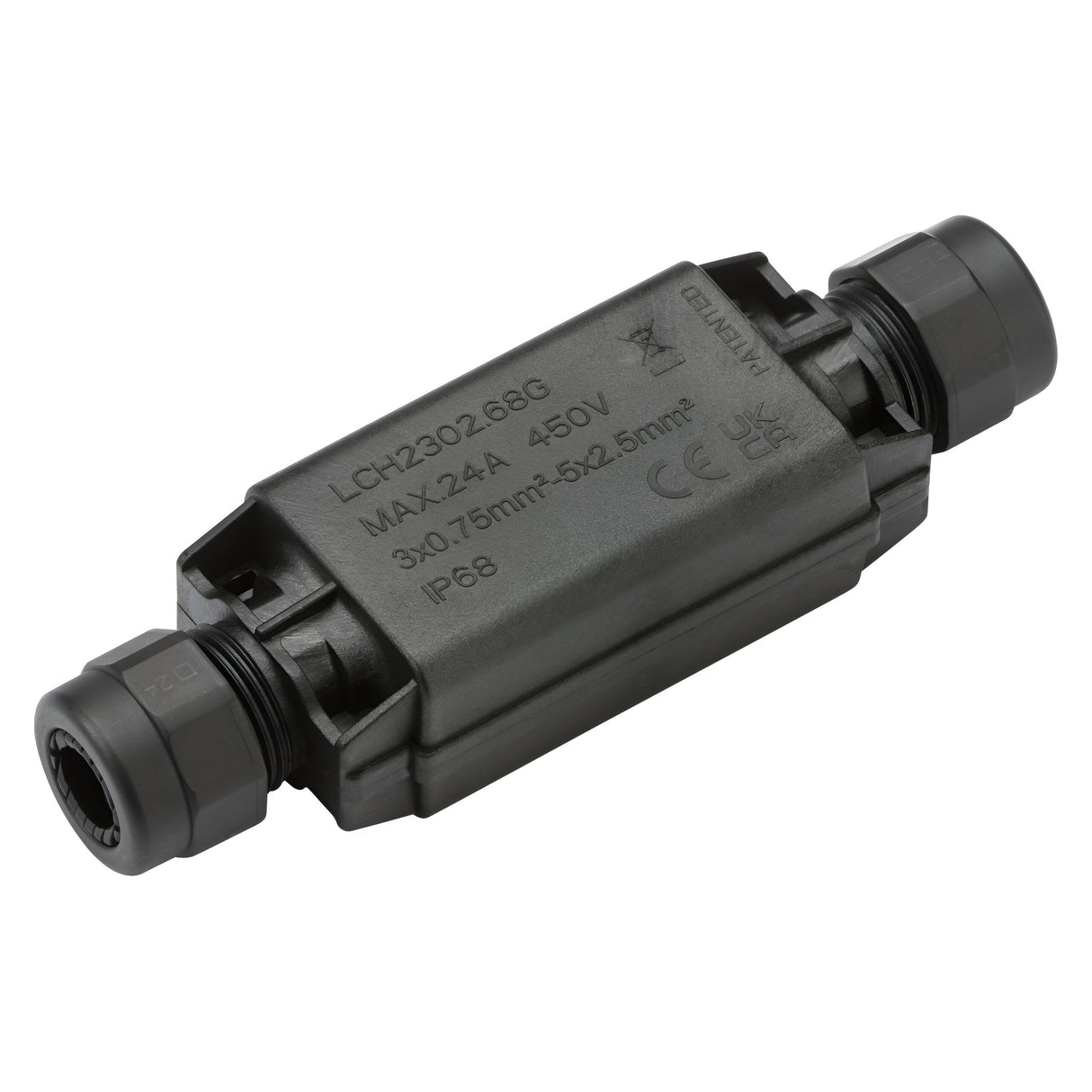 IP68 24A Inline Weatherproof Gel Box