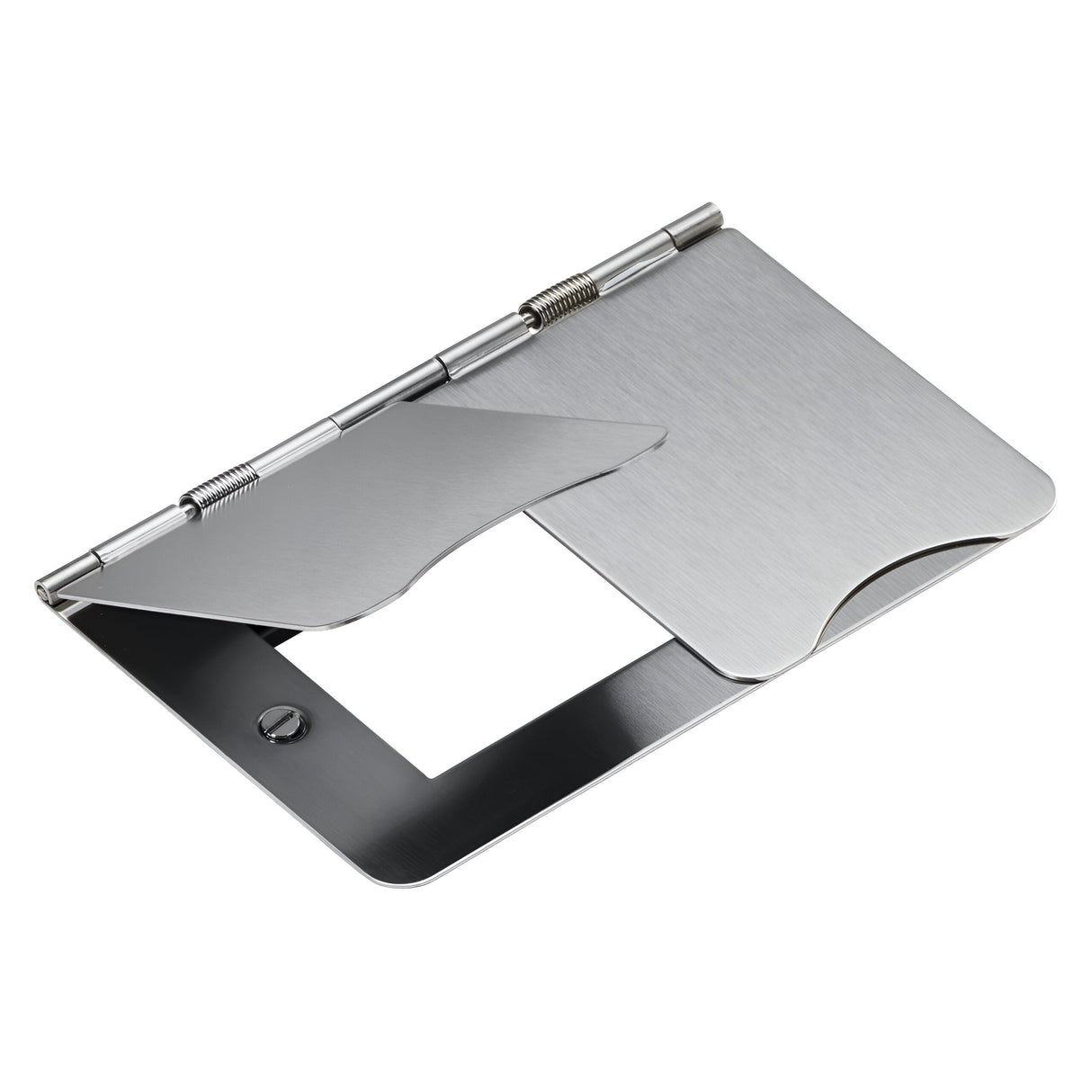 4G Modular floor plate - Brushed Chrome