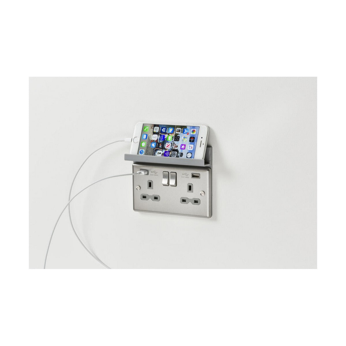 2G Fold Away Phone Holder - Grey