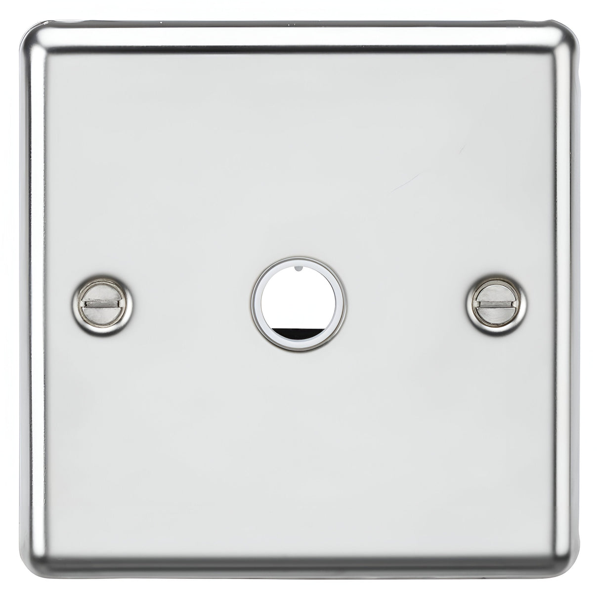 20A Flex Outlet Plate - Polished Chrome