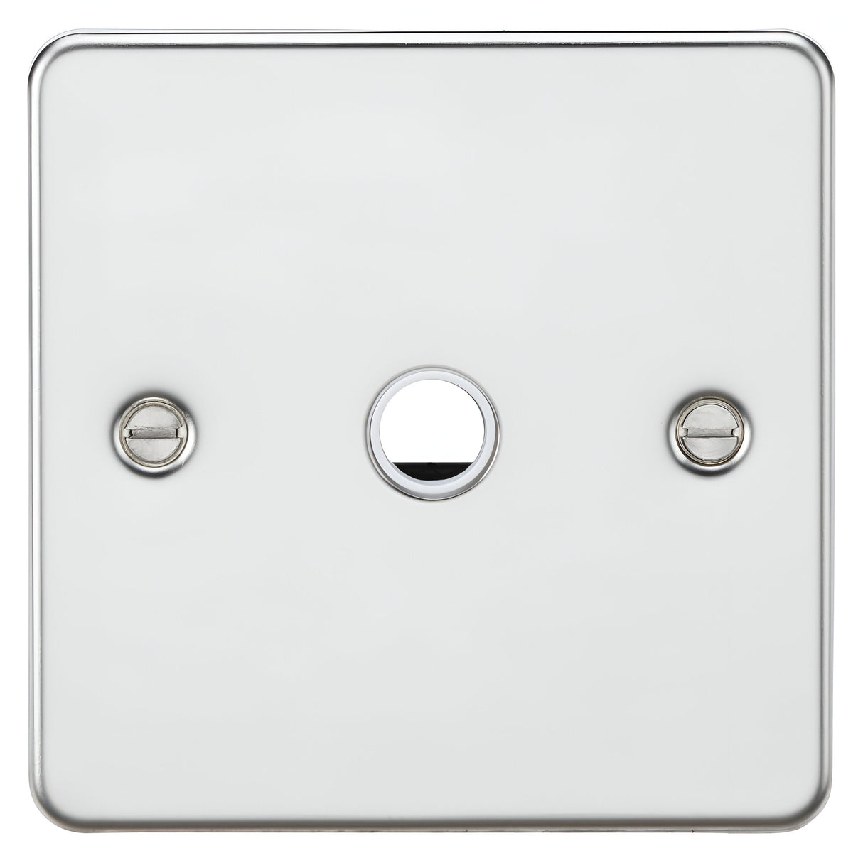 20A Flex Outlet Plate - Polished Chrome