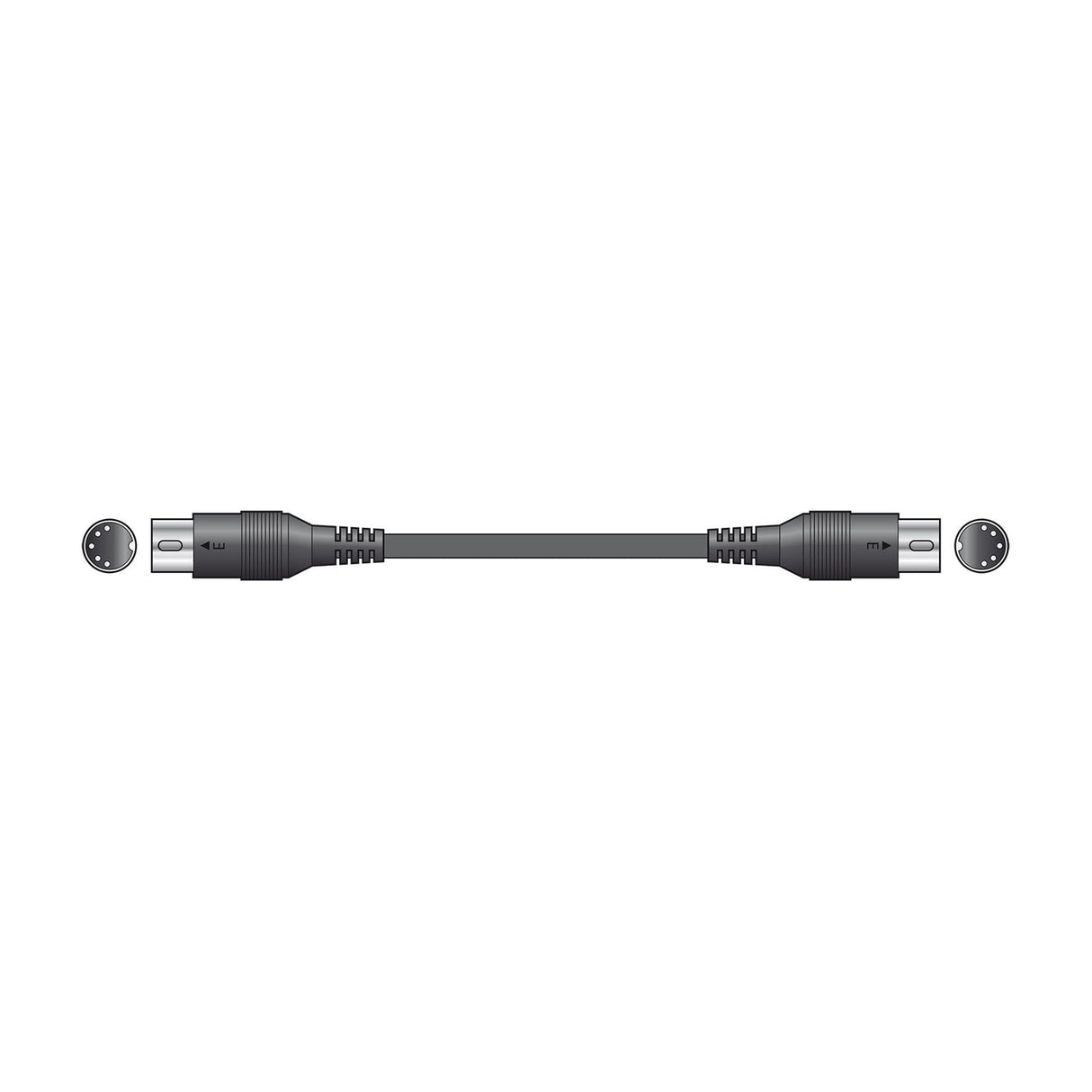 Citronic MIDI600 5-Pin DIN 6m MIDI Lead