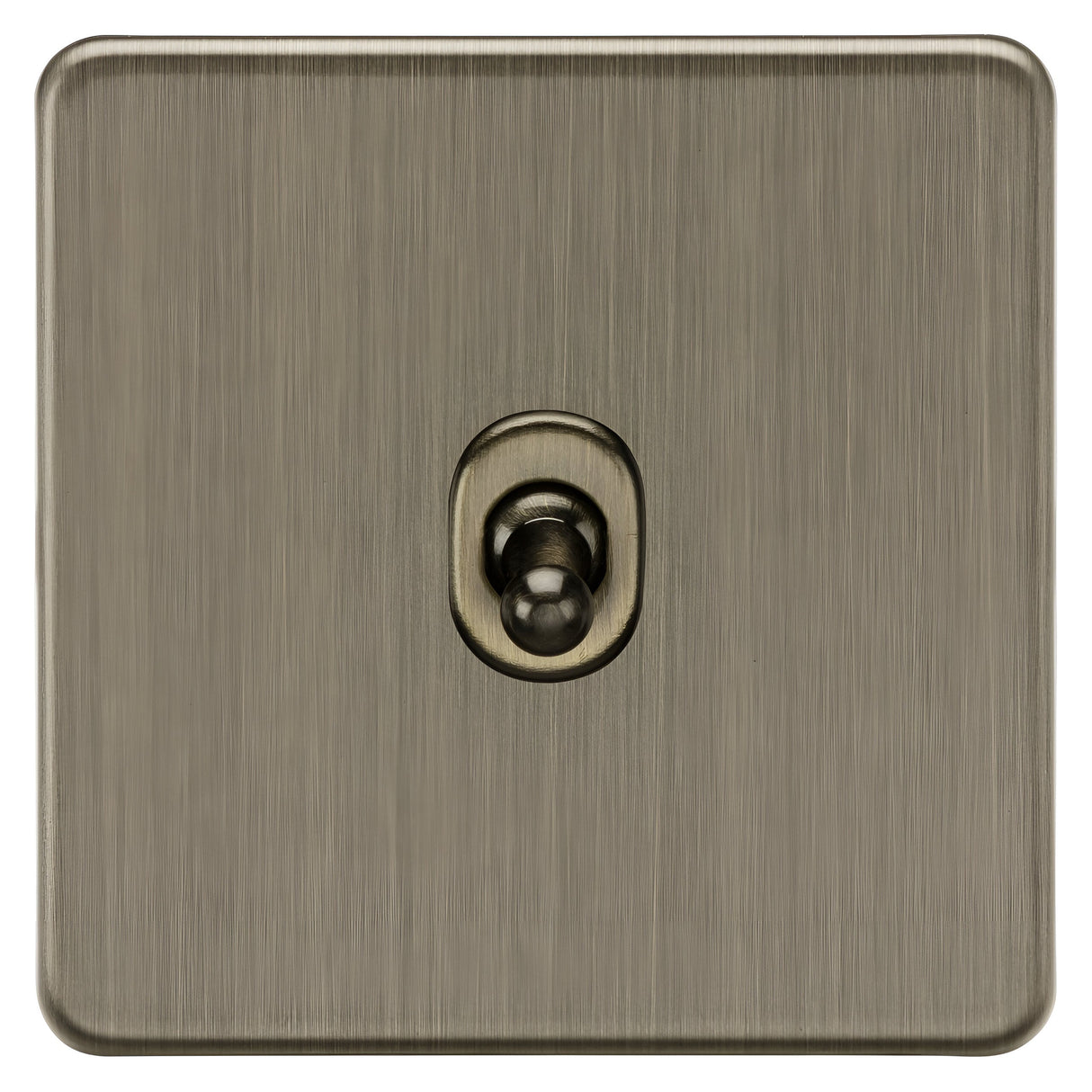 10AX 1G Intermediate Toggle Switch - Antique Brass