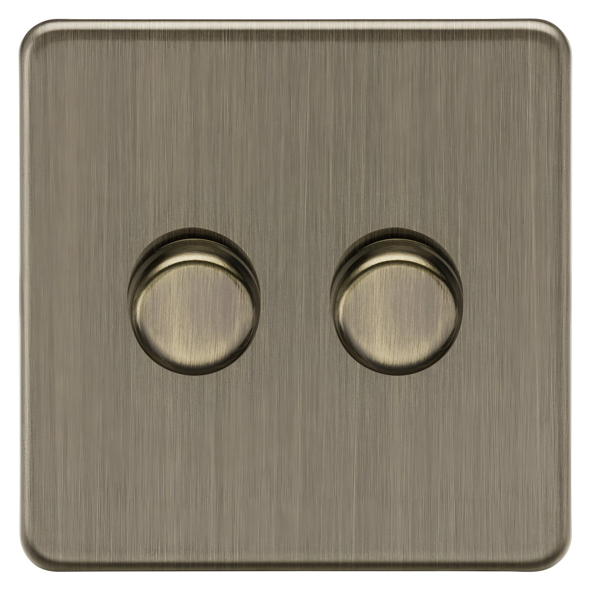 2G 2-way 10-200W (5-150W LED) Intelligent dimmer - Antique Brass