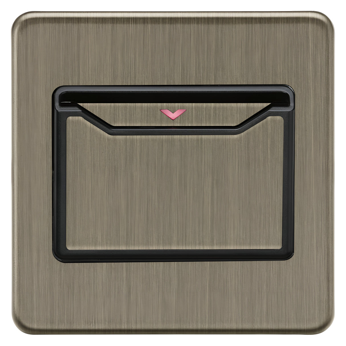 32A 1G Key Card Switch - Antique Brass