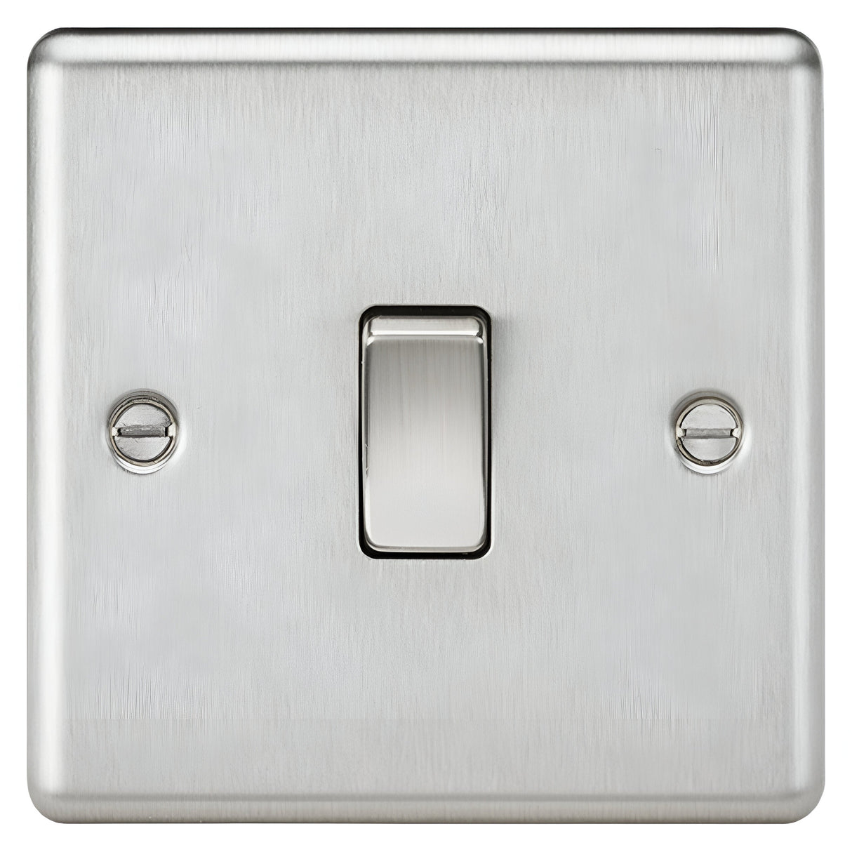 10AX 1G DP Switch - Brushed Chrome