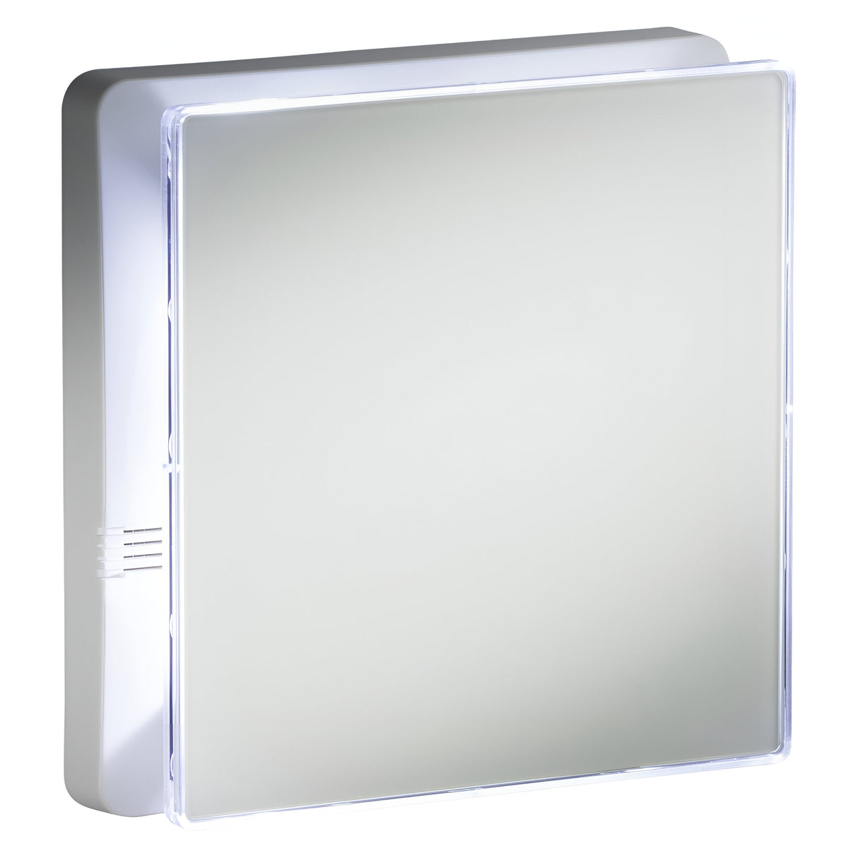 IP45 100mm LED Backlit Extractor Fan with Overrun Timer - White