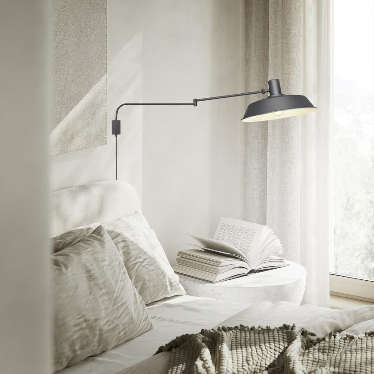 Bolder Wall Light – Matt Black