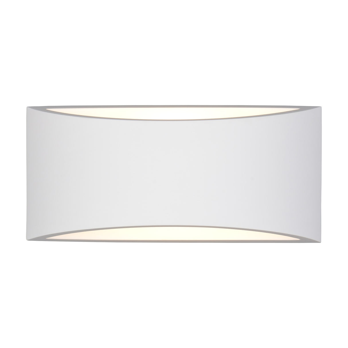 Wacadia Up Down Plaster Wall Light – White