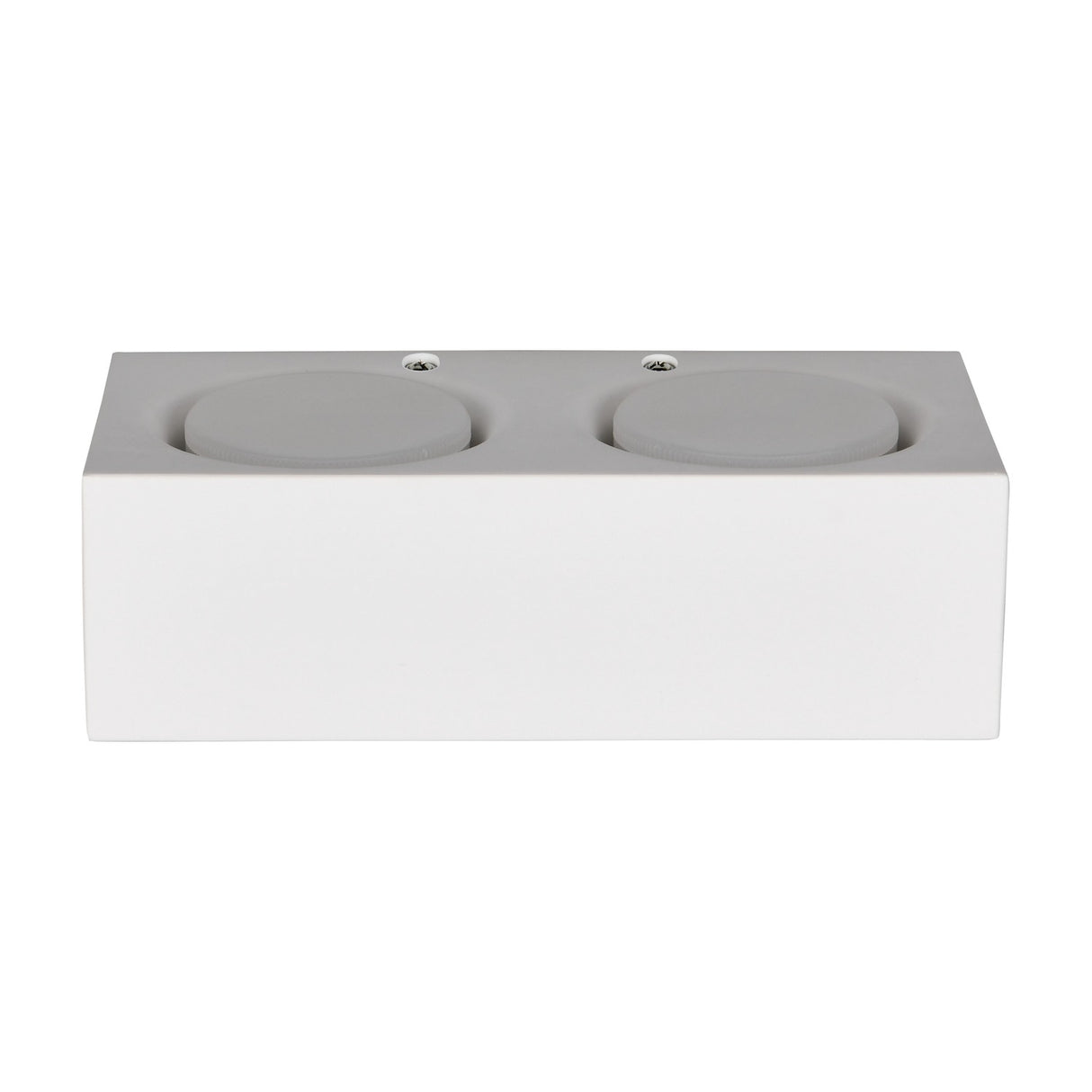 Mattone 4 Light Up Down Plaster Wall Light – White