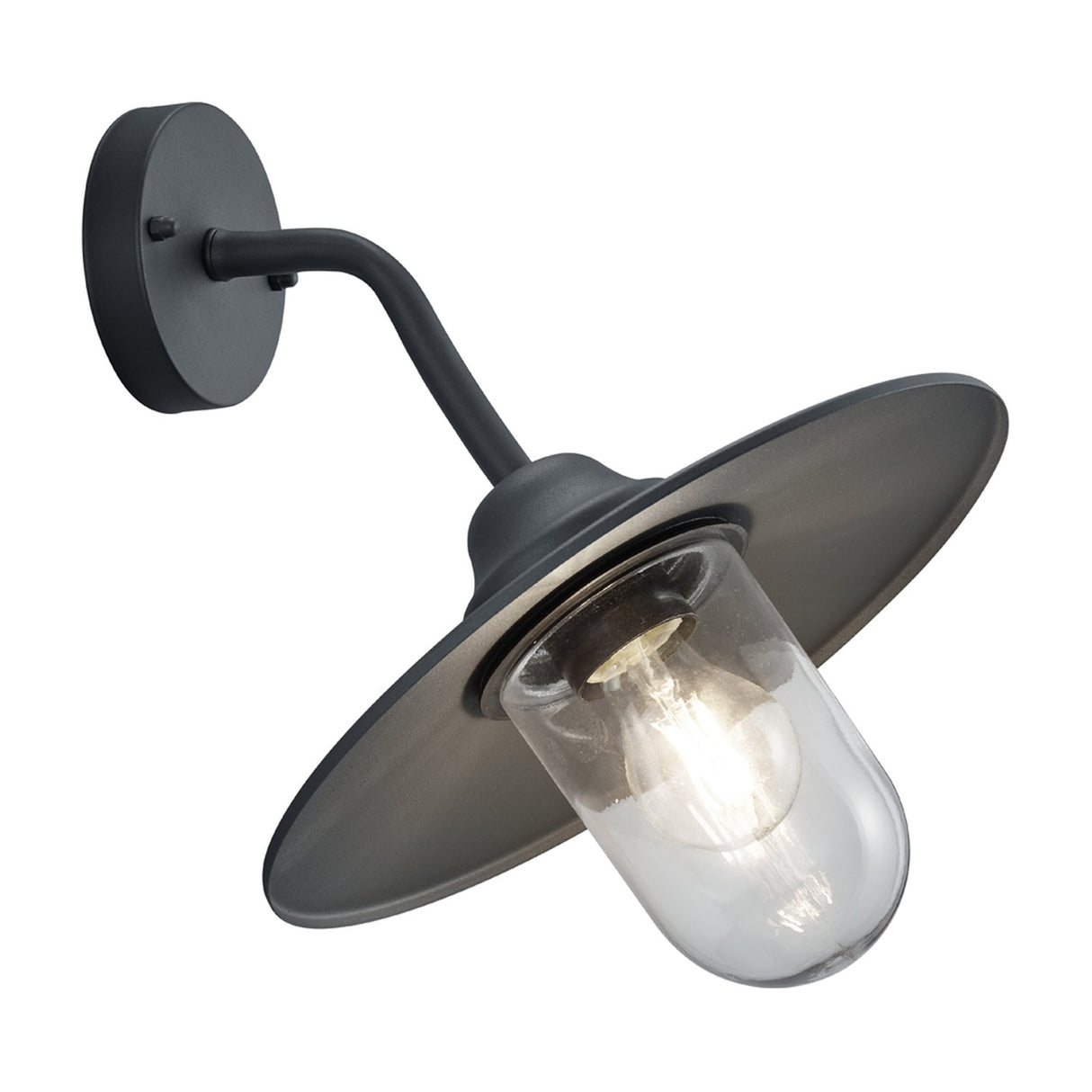 Brenta Lantern Outdoor Wall Light – Anthracite