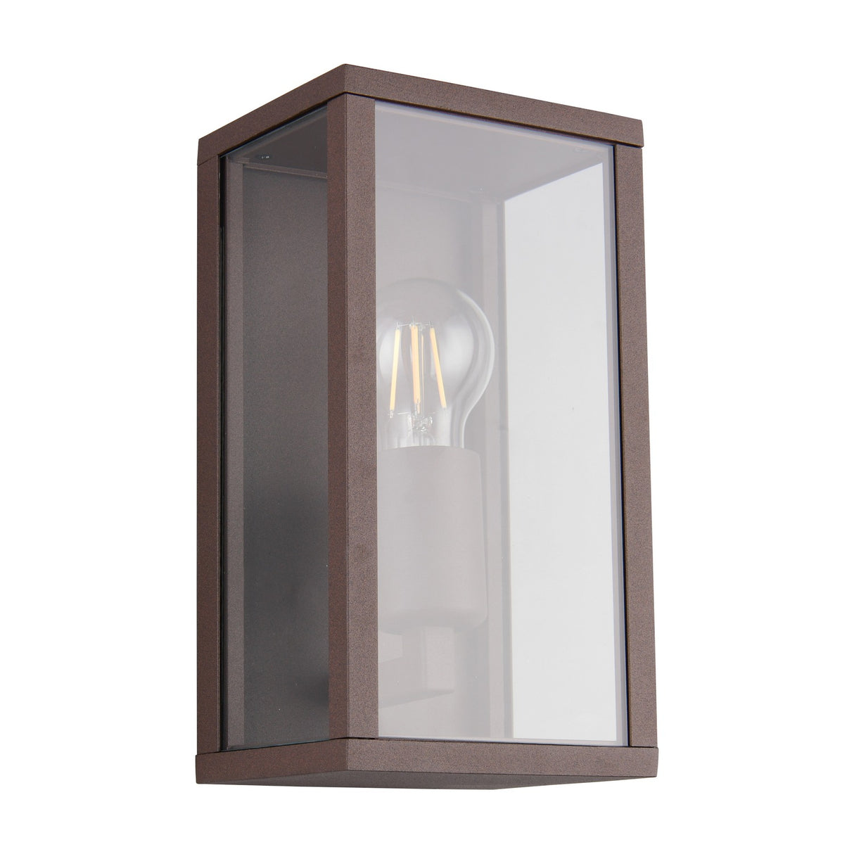 Garonne Lantern Outdoor Wall Light – Rust