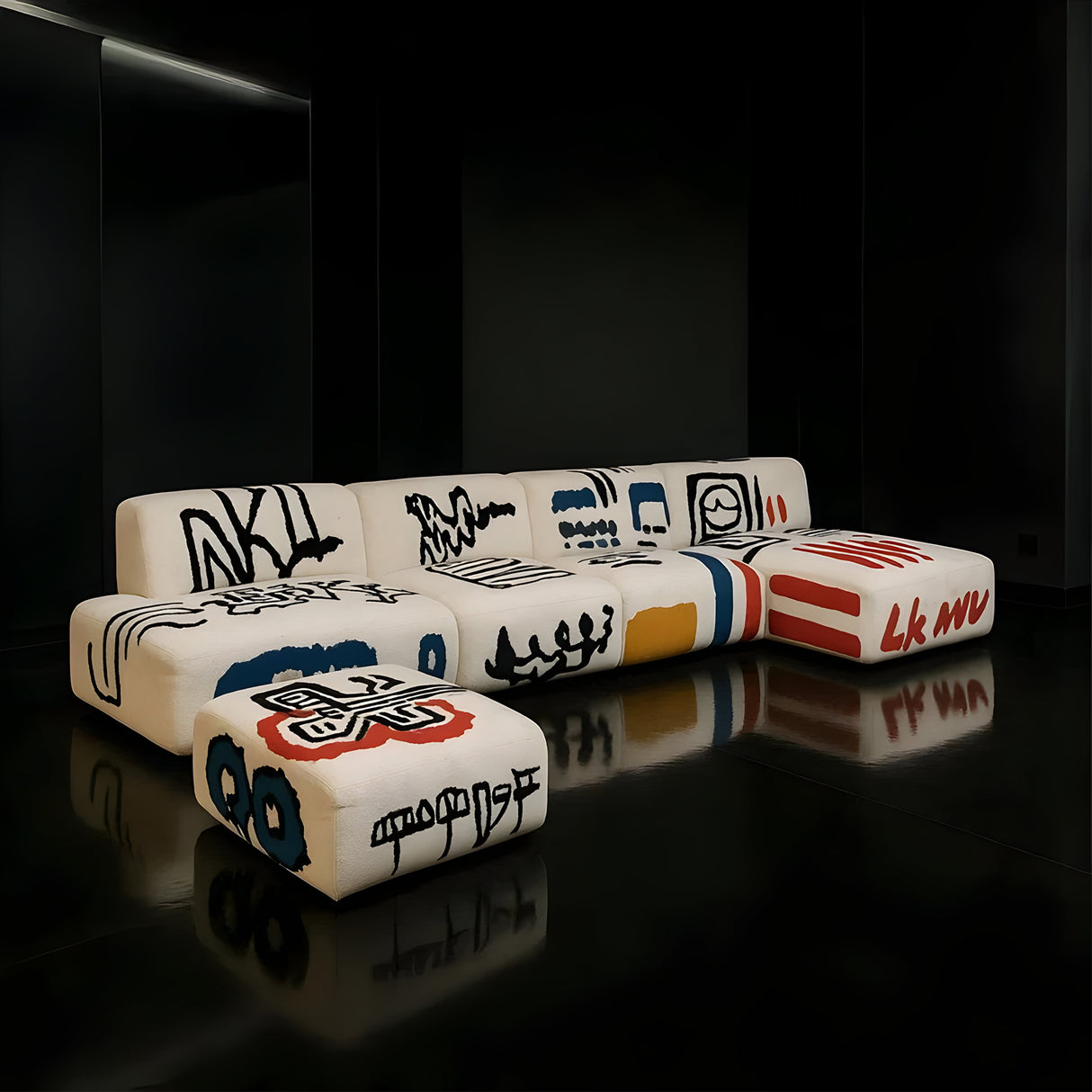 Code Burnout 9 Seater Modular Sofa