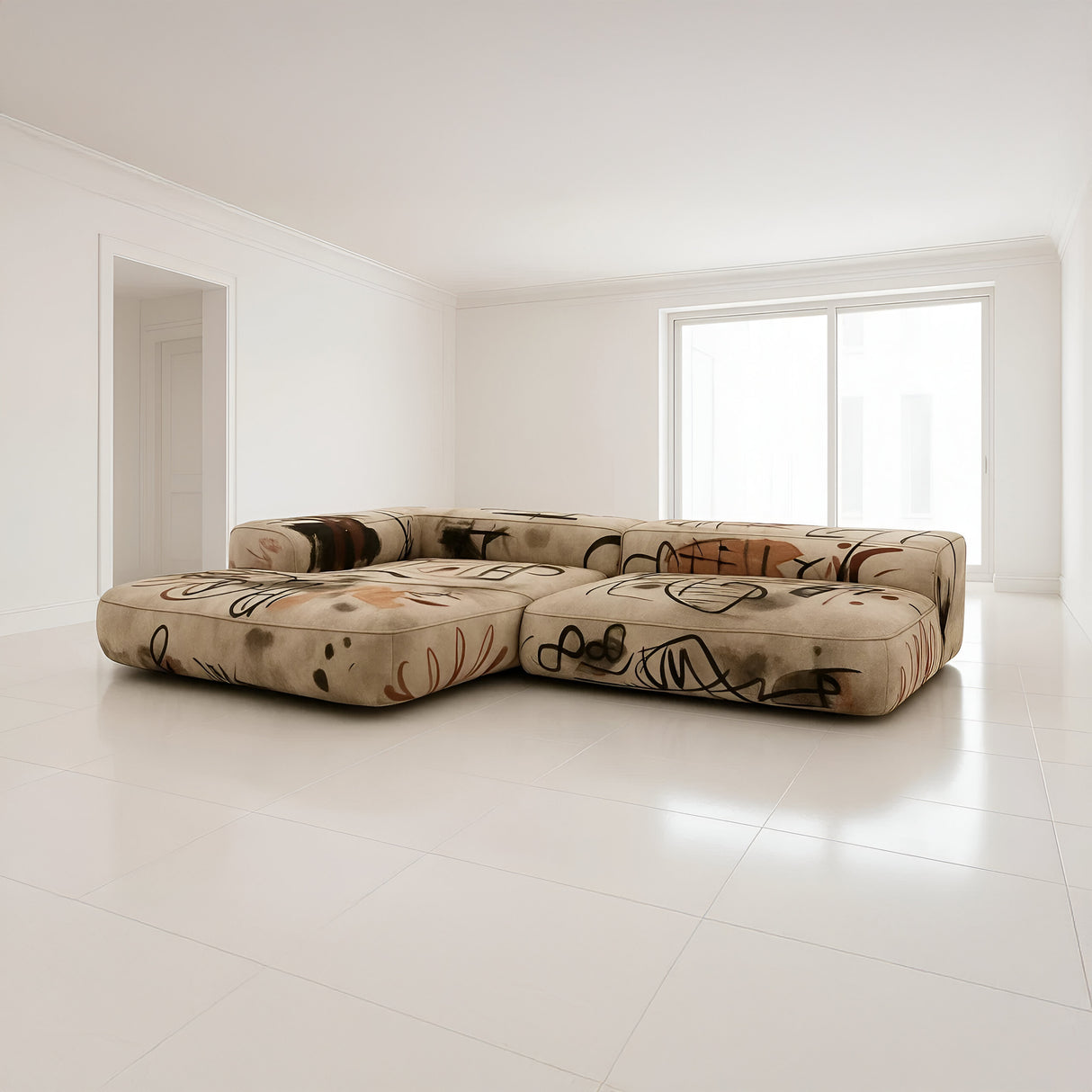 Trace Pop 5 Seater Modular Sofa