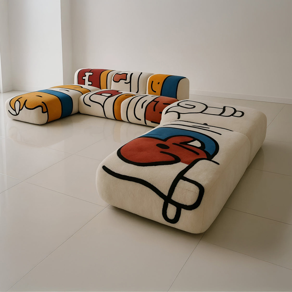 Joy Freestyle 6 Seater Modular Sofa