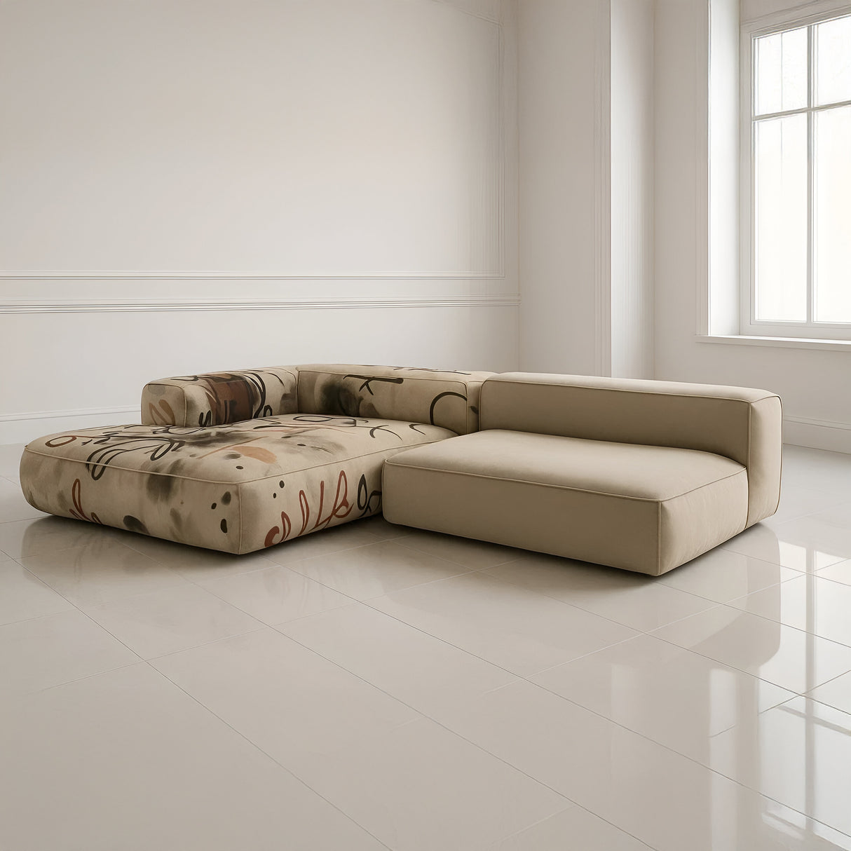 Trace Pop 5 Seater Modular Sofa