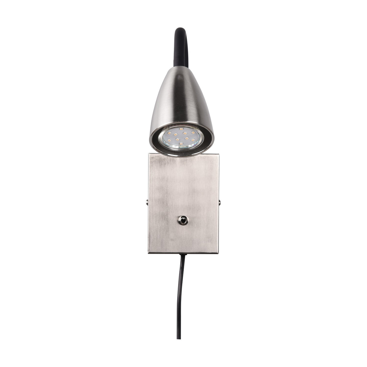 Wanda Cone Wall Light – Satin Nickel