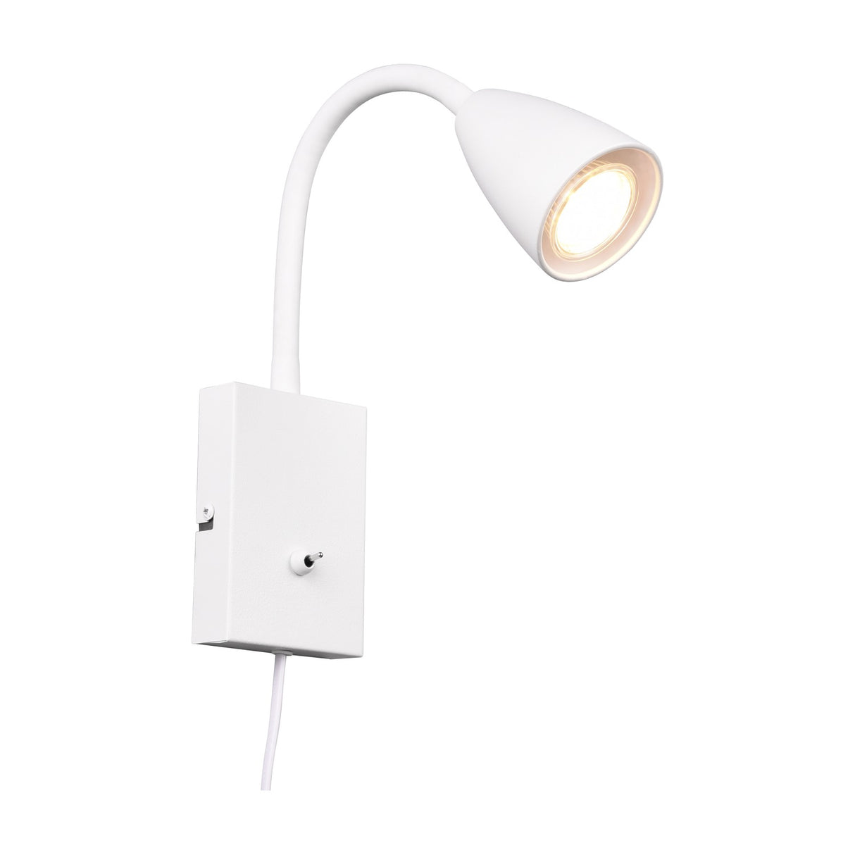 Wanda Cone Wall Light – Matt White