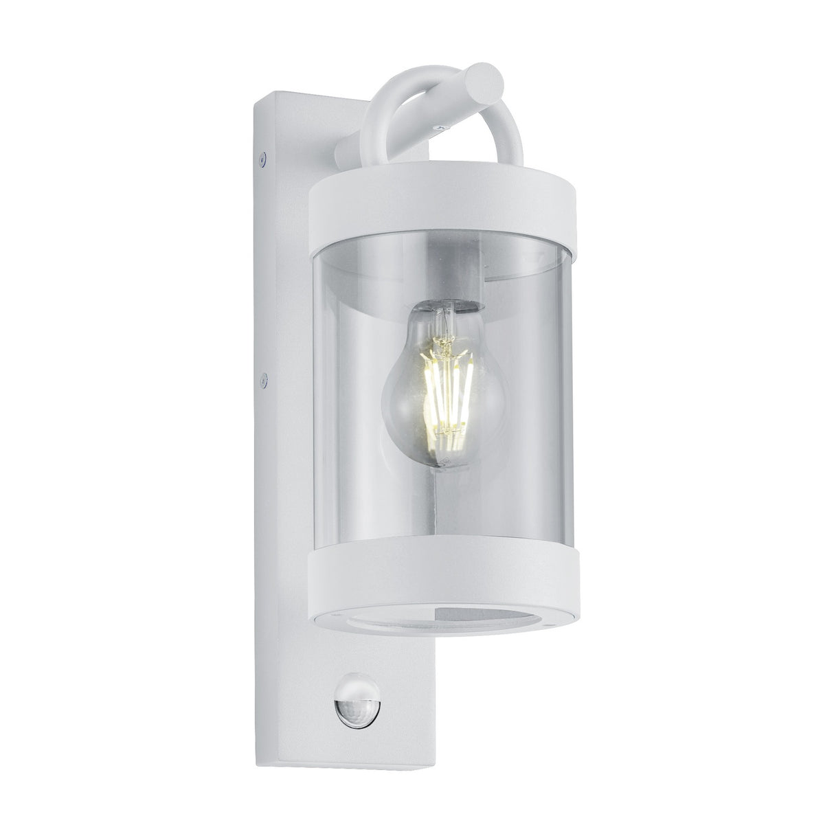 Sambesi PIR Outdoor Wall Light – Matt White