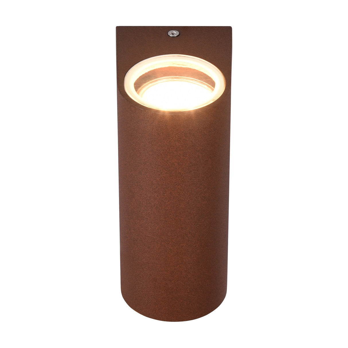 Roya Up Down Round Outdoor Wall Light – Rust